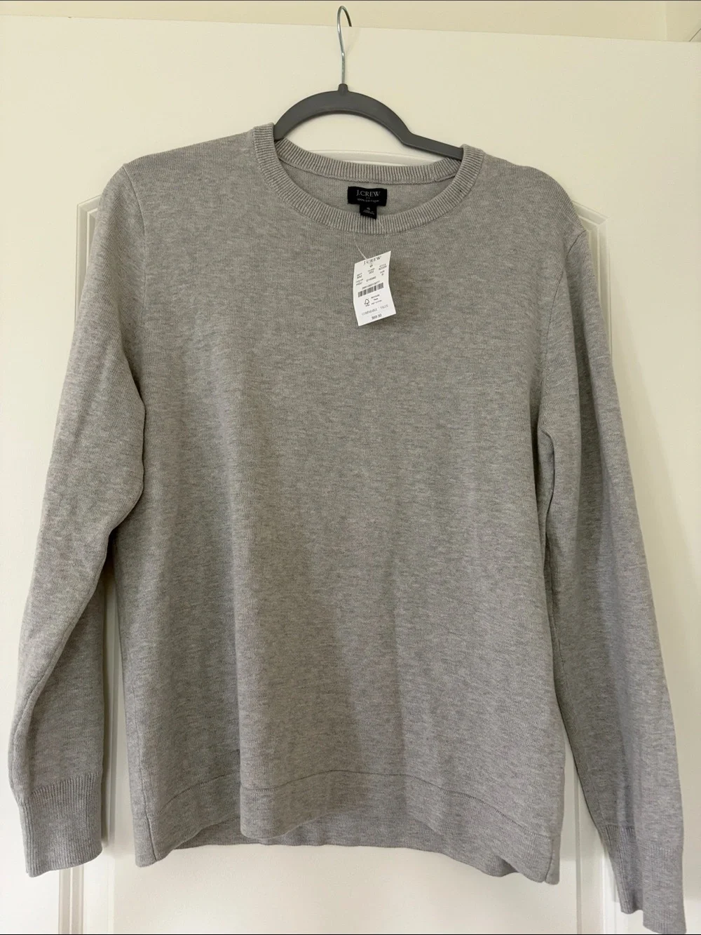 J. Crew Light Gray Men’s Crewneck Sweatshirt
